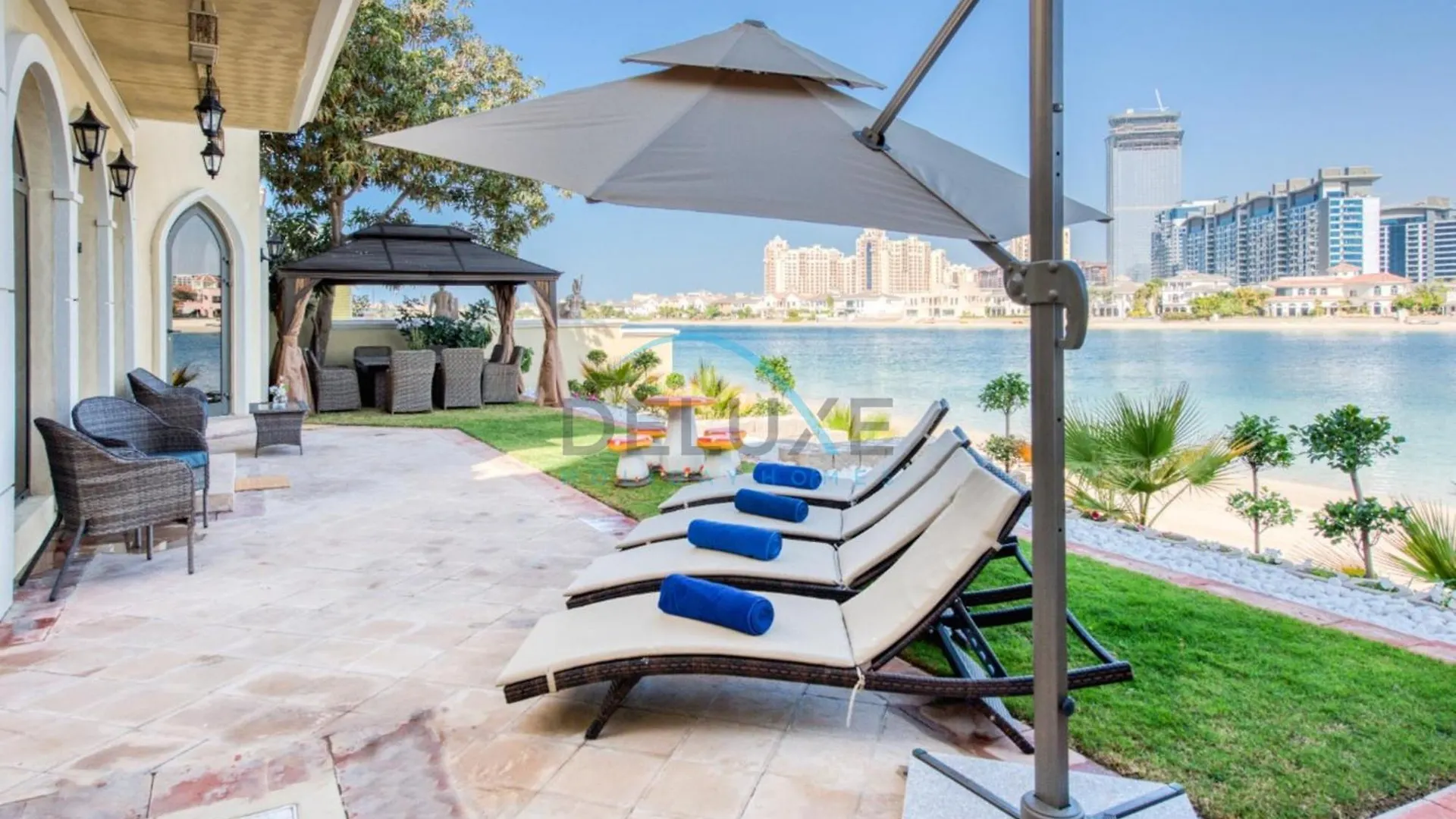 דירה דובאי Prestigious 5Br Villa With Assistant Room And Private Pool In Frond O Palm Jumeirah By Deluxe Holiday Homes איחוד האמירויות הערביות