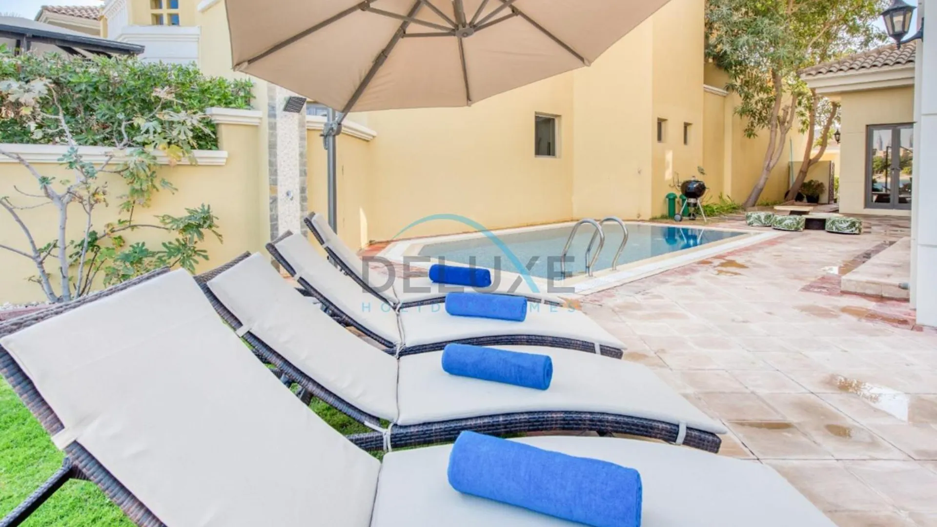 דובאי Prestigious 5Br Villa With Assistant Room And Private Pool In Frond O Palm Jumeirah By Deluxe Holiday Homes