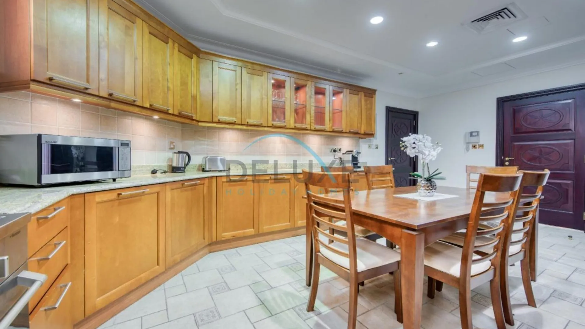 דירה דובאי Prestigious 5Br Villa With Assistant Room And Private Pool In Frond O Palm Jumeirah By Deluxe Holiday Homes איחוד האמירויות הערביות