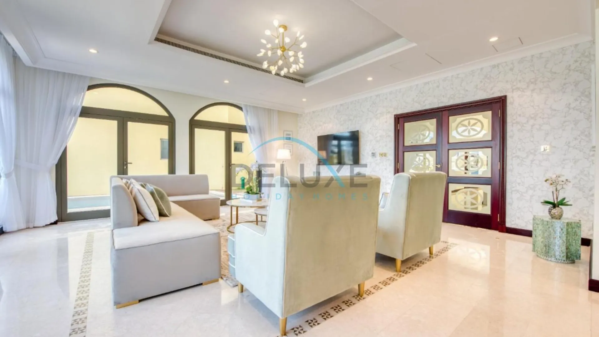 דובאי Prestigious 5Br Villa With Assistant Room And Private Pool In Frond O Palm Jumeirah By Deluxe Holiday Homes 0*,  איחוד האמירויות הערביות