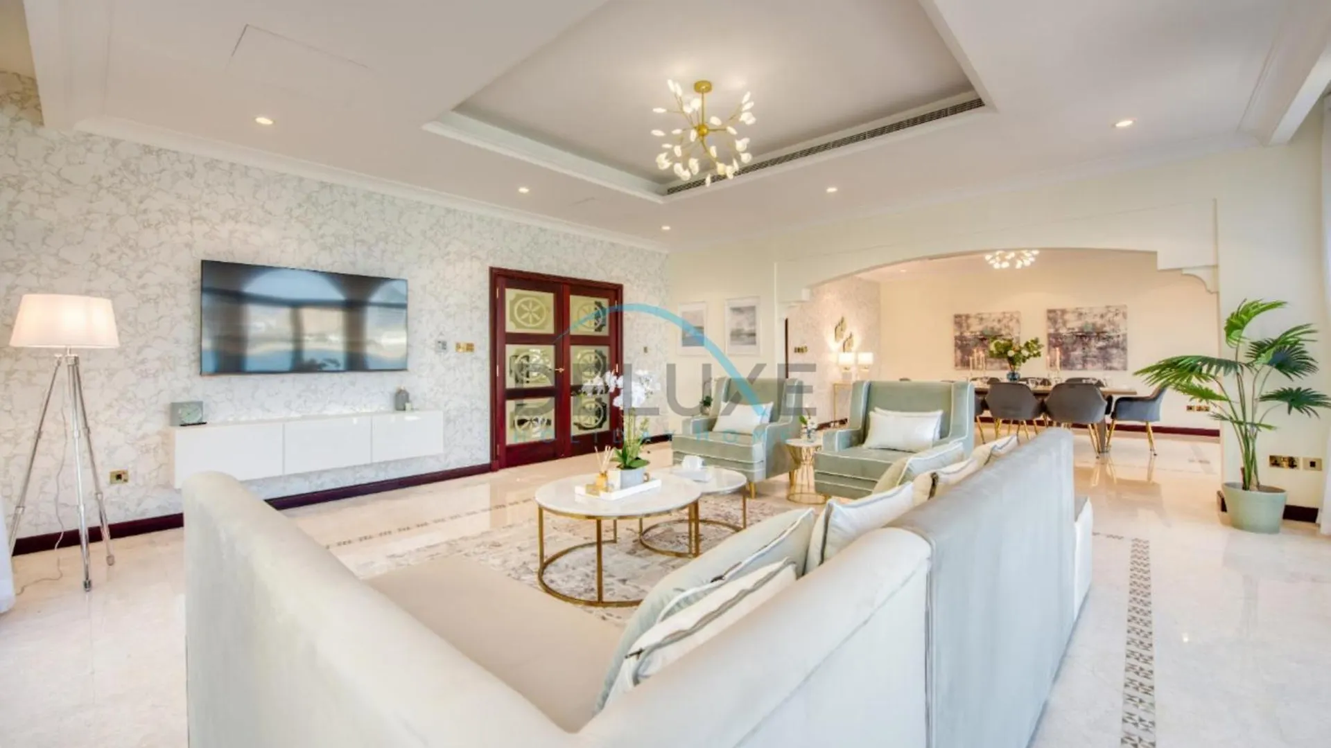 דובאי Prestigious 5Br Villa With Assistant Room And Private Pool In Frond O Palm Jumeirah By Deluxe Holiday Homes דירה