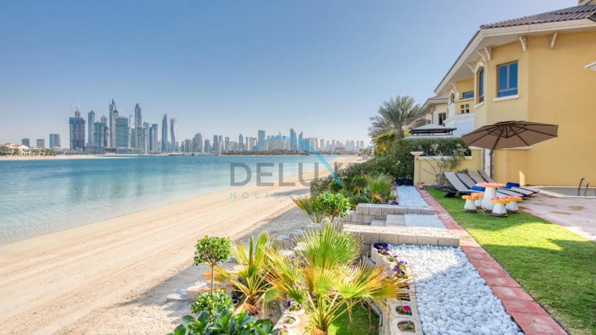 Apartment Prestigious 5Br Villa With Assistant Room And Private Pool In Frond O Palm Jumeirah By Deluxe Holiday Homes Dubai United Arab Emirates