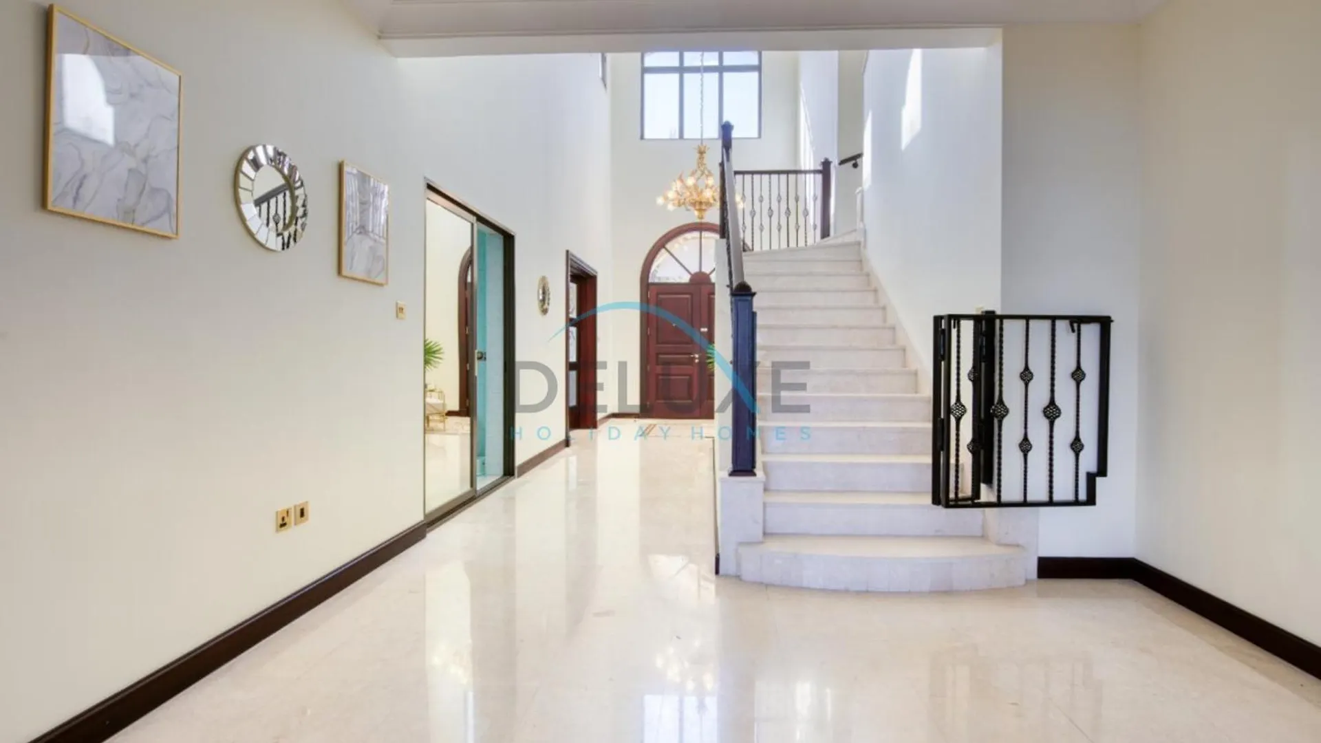 Prestigious 5Br Villa With Assistant Room And Private Pool In Frond O Palm Jumeirah By Deluxe Holiday Homes Dubai Apartment
